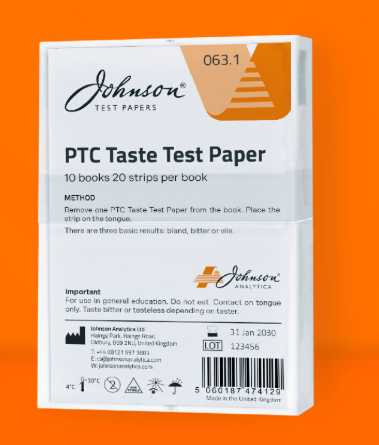 PTC Taste Test Paper