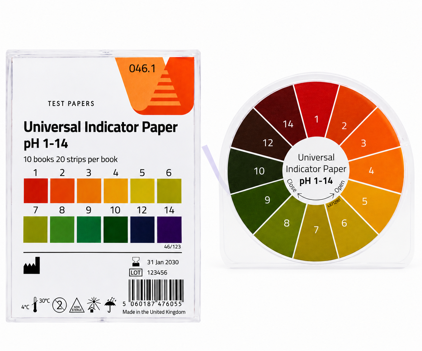 pH Test Roll and Book - Premium range