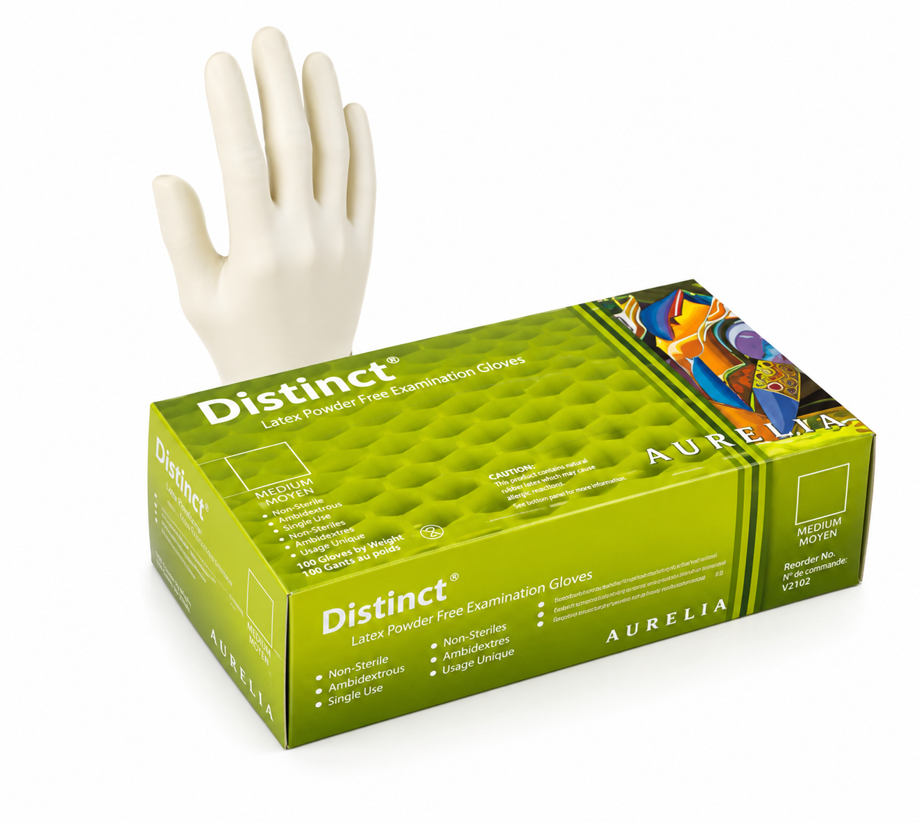 Gants en latex AURELIA™ Distinct™