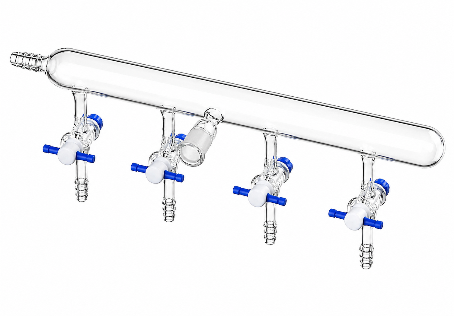 Manifold, Nitrogen/Argon Line, Teflon®, Left Hose Connection