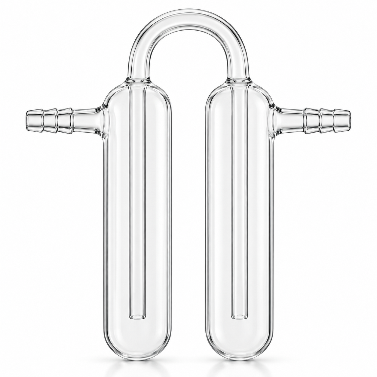 Barboteurs doubles, étanches à l'air, Schlenk