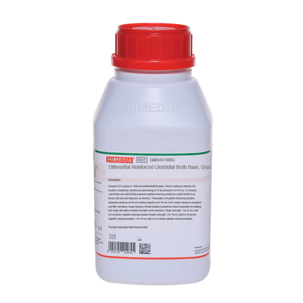Differential Reinforced Clostridial Broth Base, Granulated 500G