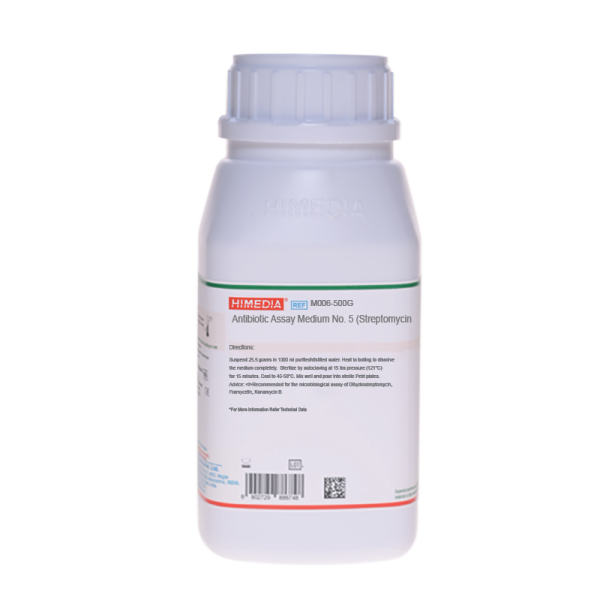 Antibiotic Assay Medium No. 5 (Streptomycin Assay Agar w/ Yeast extract) 500G