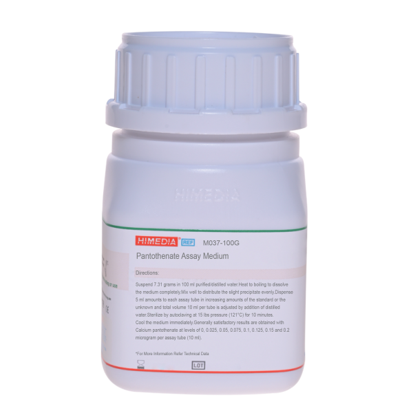 Pantothenate Assay Medium 100G