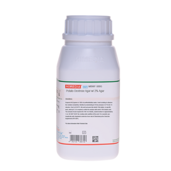 Potato Dextrose Agar w/ 2% Agar 100G