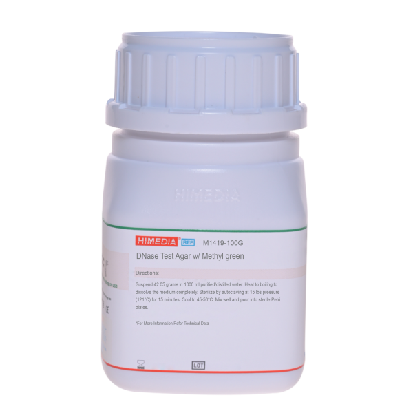 DNase Test Agar w/ Methyl Green 100G