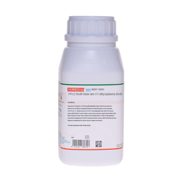 Mycoplasma Broth Base w/o CV (PPLO Broth Base w/o CV) 500G