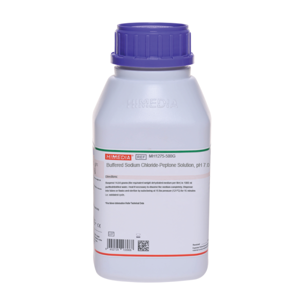 Buffered Sodium Chloride-Peptone Solution, pH 7.0 100G