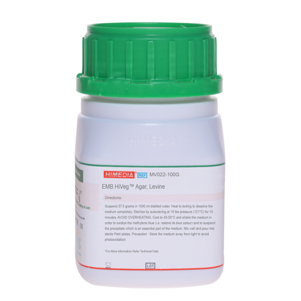 EMB HiVegâ„¢ Agar, Levine 100G
