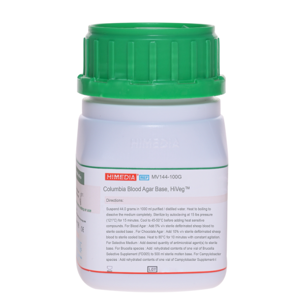 Columbia Blood Agar Base, HiVegâ„¢ 100G