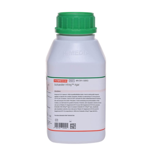 Schaedler HiVegâ„¢ Agar 500G