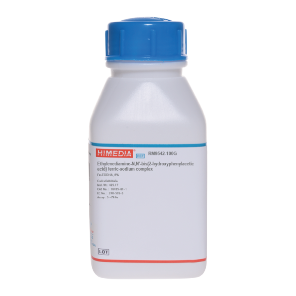 Ethylenediamine-N,Nâ€™-bis(2-hydroxyphenylacetic acid) ferric-sodium complex 100G